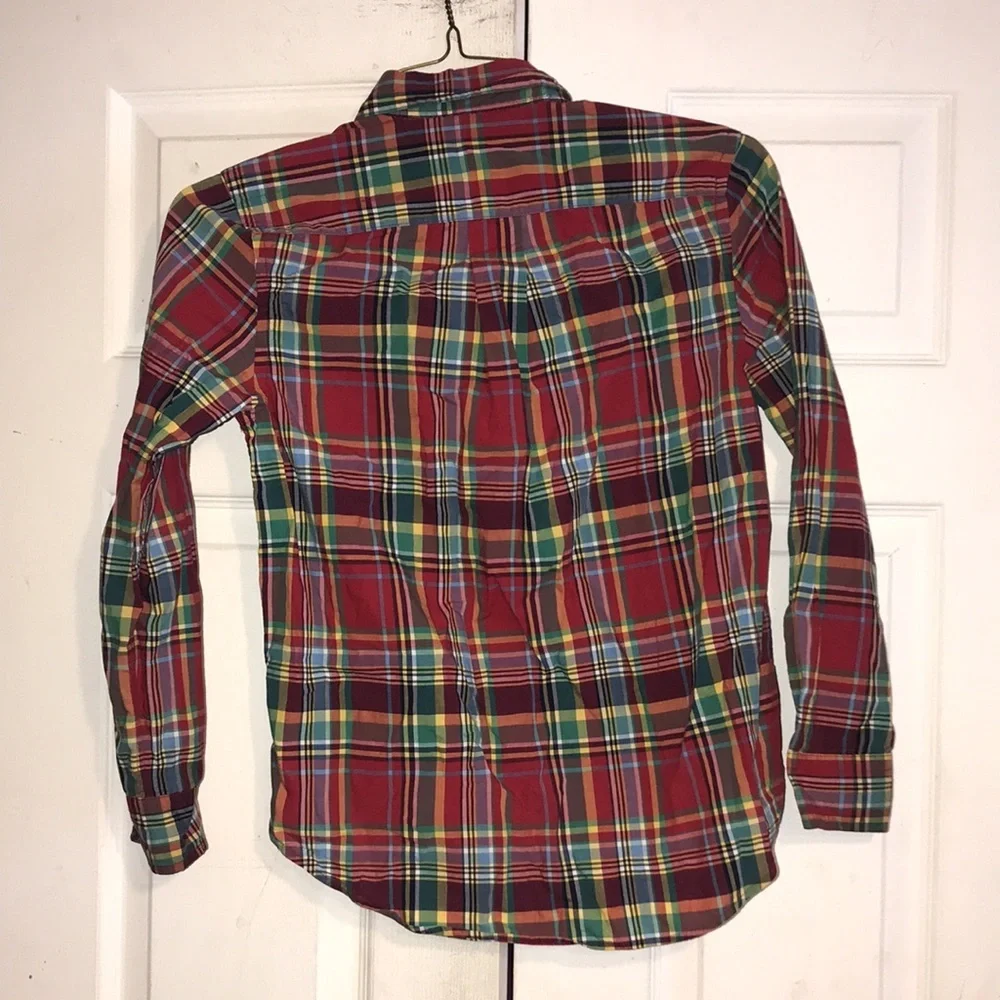 Unisex Ralph Lauren Plaid Shirt